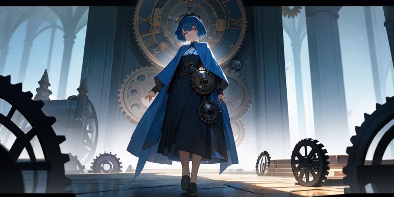 00250-3311980477-(Close-up_1.2), 1girl, solo, standing inside a fantasy clock tower, blue hair, white eyes, magician robes outfit, intricate back.png